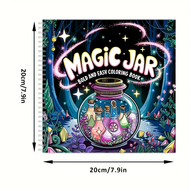 Coloring Book Magic Jar for Ad - огляд і ціна School Supplies