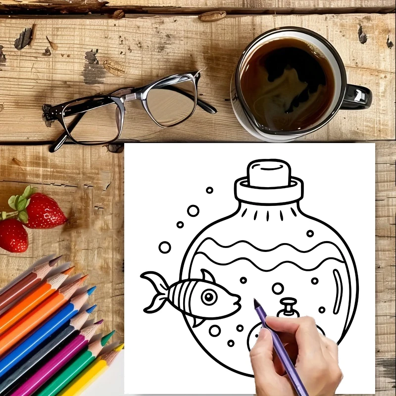 Coloring Book Magic Jar for Ad - огляд і ціна School Supplies