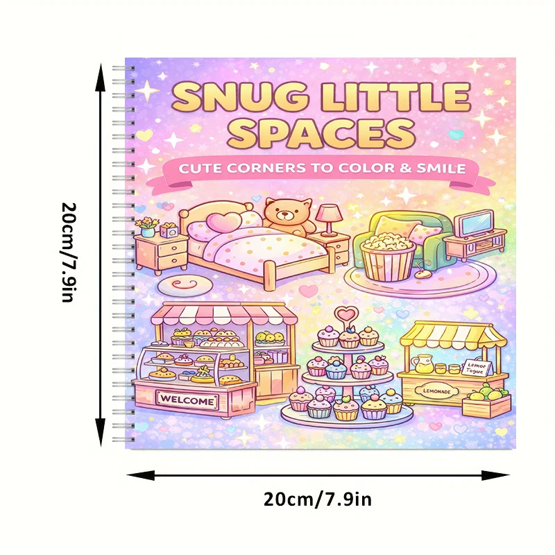 Coloring Book Little Spaces fo - огляд і ціна School Supplies