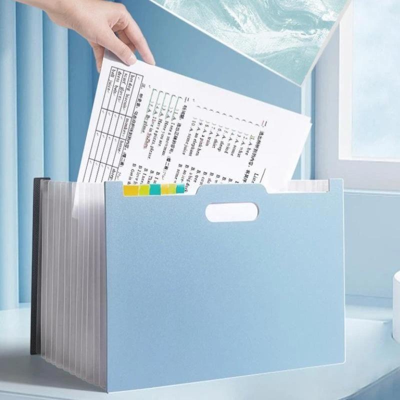 13 Pockets Accordion Expanding - огляд і ціна Expandable Accordion File Folder 13 Pockets