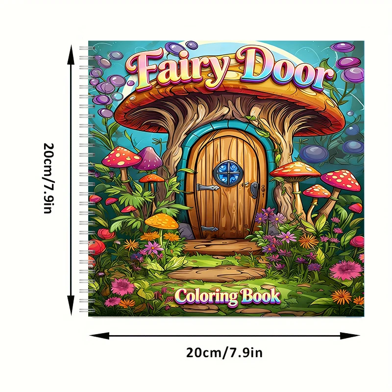 Coloring Book Fairy Door for A - огляд і ціна School Supplies