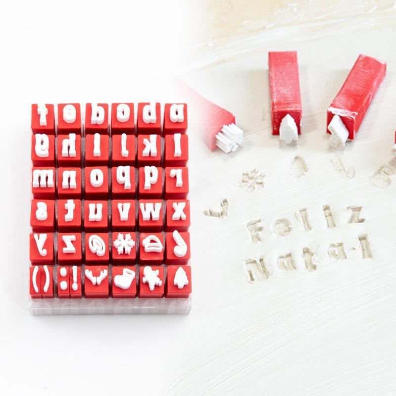 Christmas Style Alphabet Clay  - огляд і ціна Writing Tools