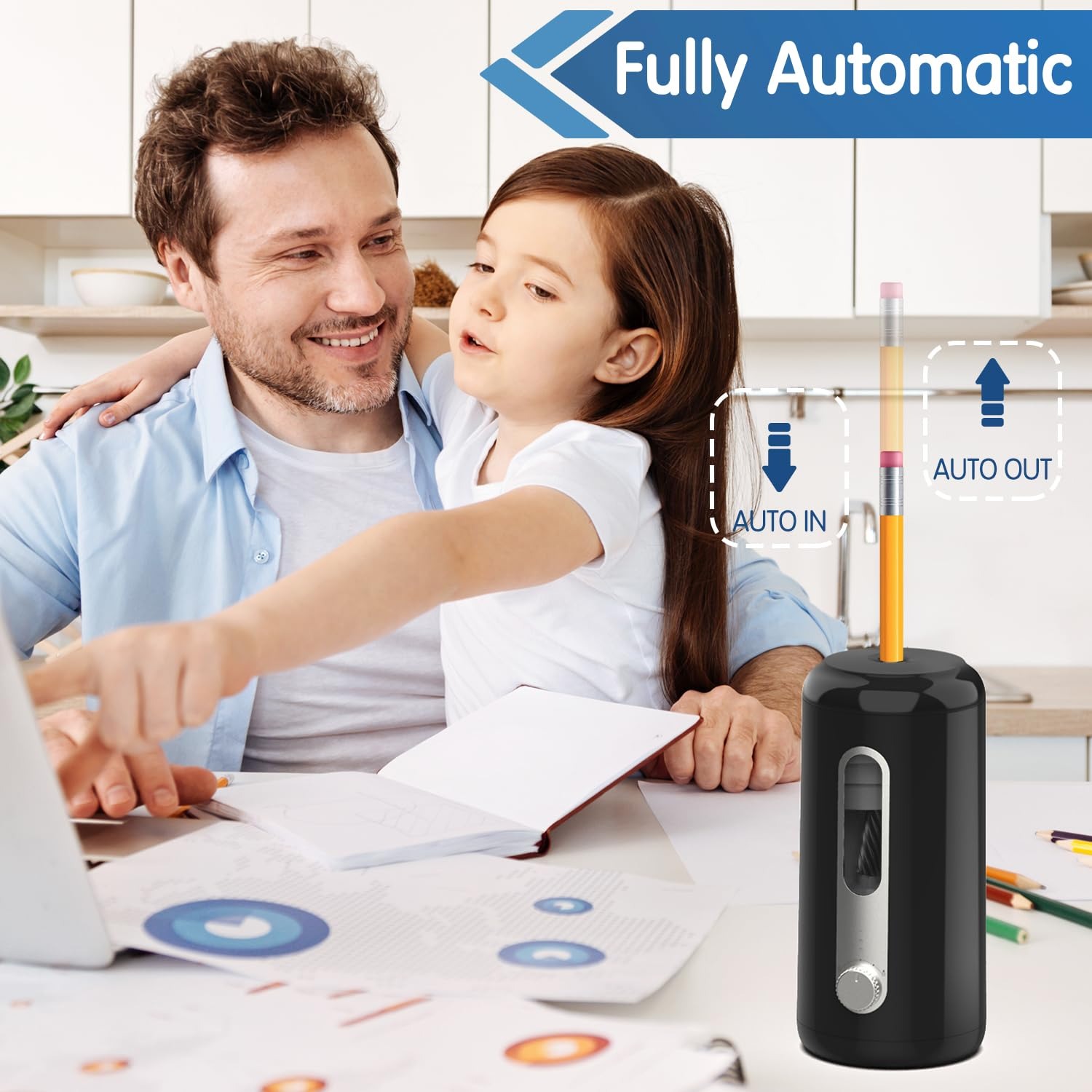 Deli Electric Pencil Sharpener - огляд і ціна Electric Pencil Sharpener Usb